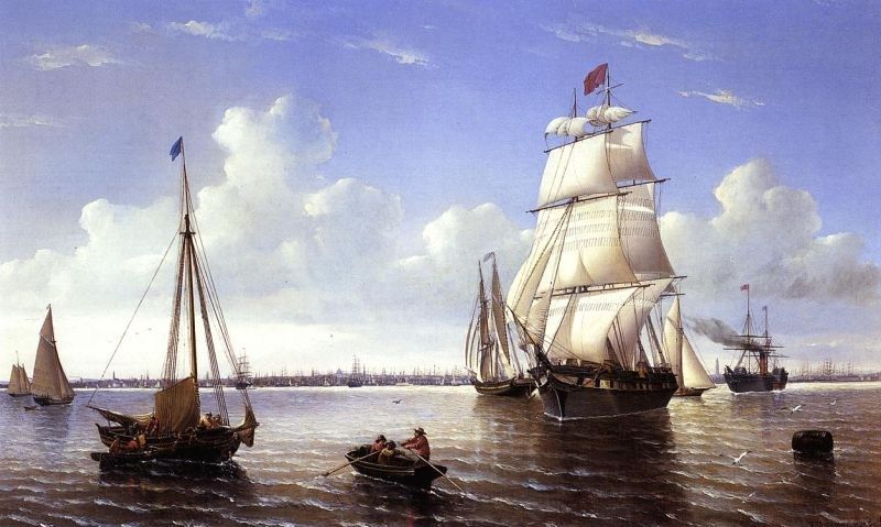 William Bradford Boston Harbor